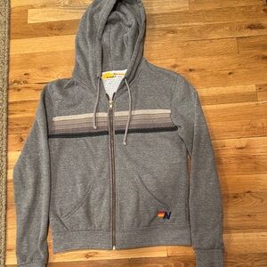 Unisex Aviator Nation Classic Striped Hoodie size XS Excellent Condition.